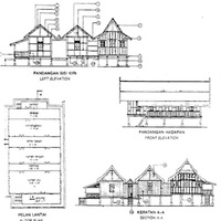 Rumah bumbung panjang Kelantan
